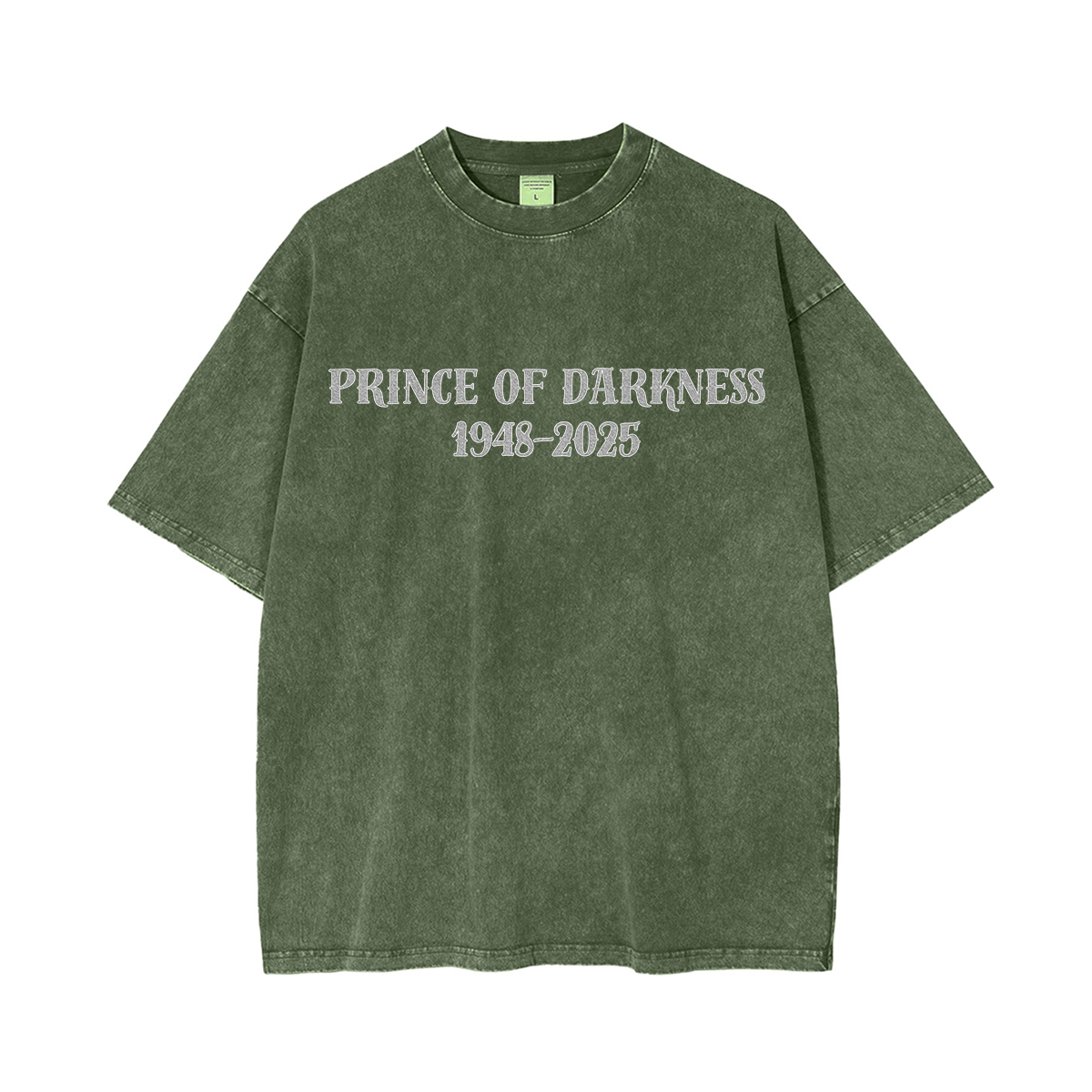 Ozzy Osbourne Memorial Unisex Washed T-shirt