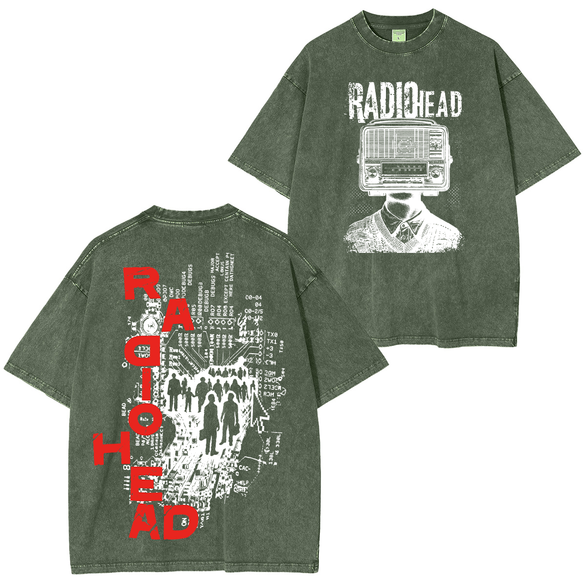 Radiohead Washed Unisex T-Shirt