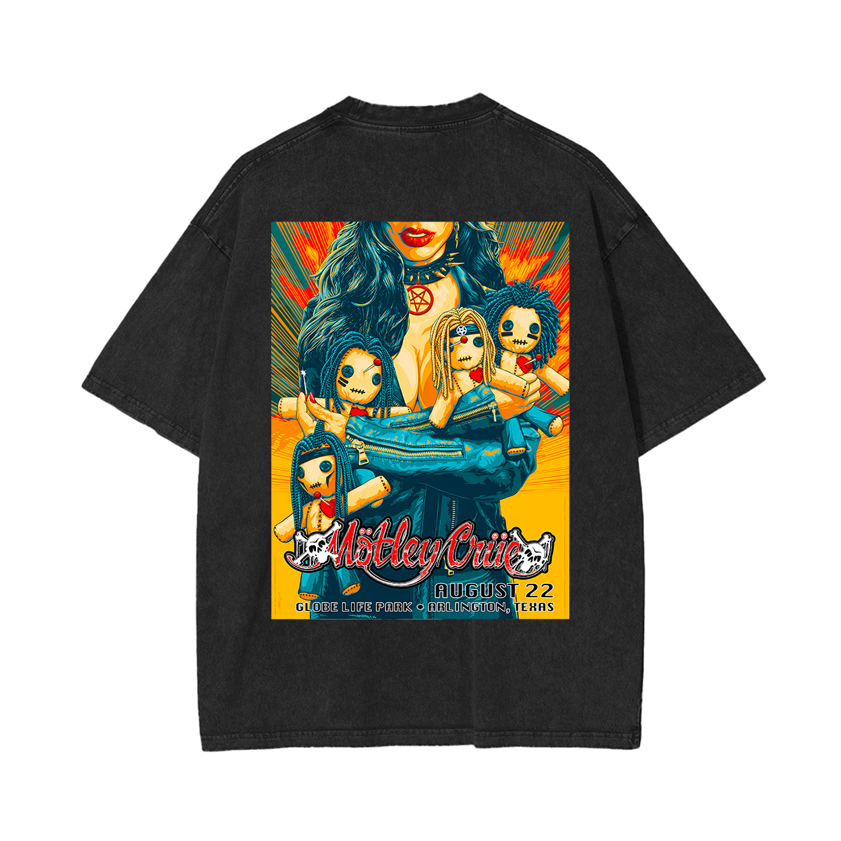 Motley Crue Washed Unisex T-Shirt