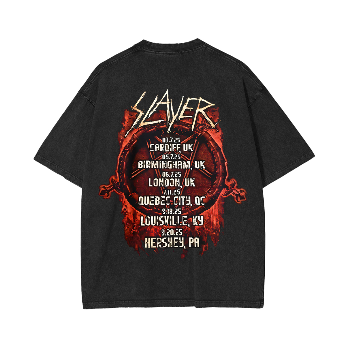 Slayer Washed Unisex T-Shirt