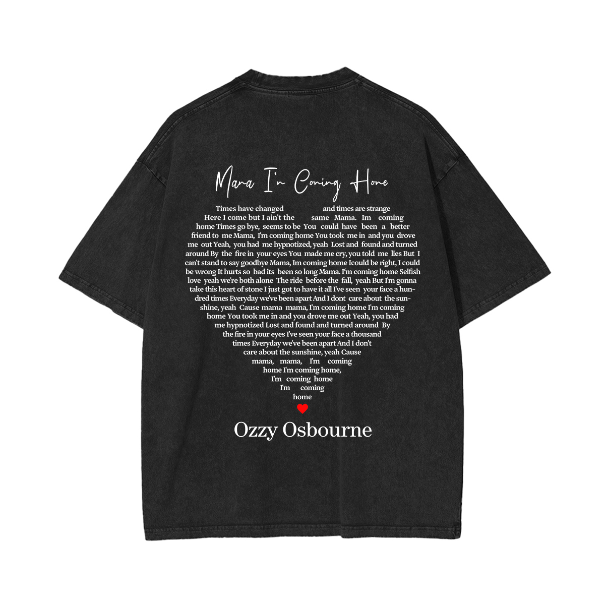 Ozzy Osbourne Rock and Roll Washed Unisex T-Shirt