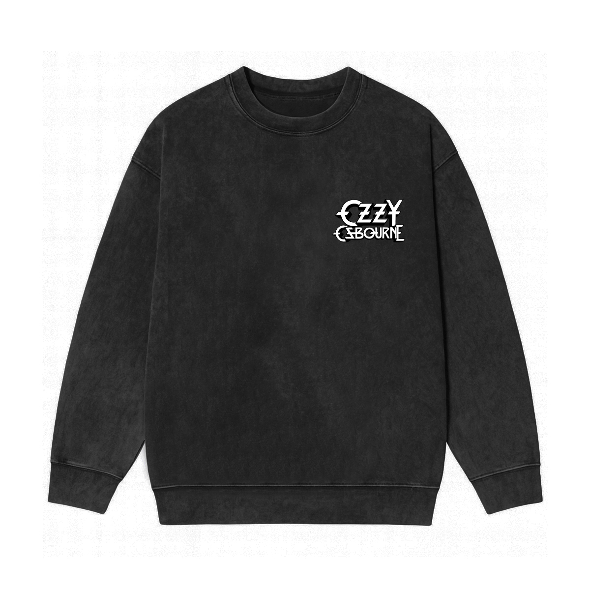 Vintage Ozzy Osbourne Rock and Roll Washed Unisex Crewneck Sweatshirt