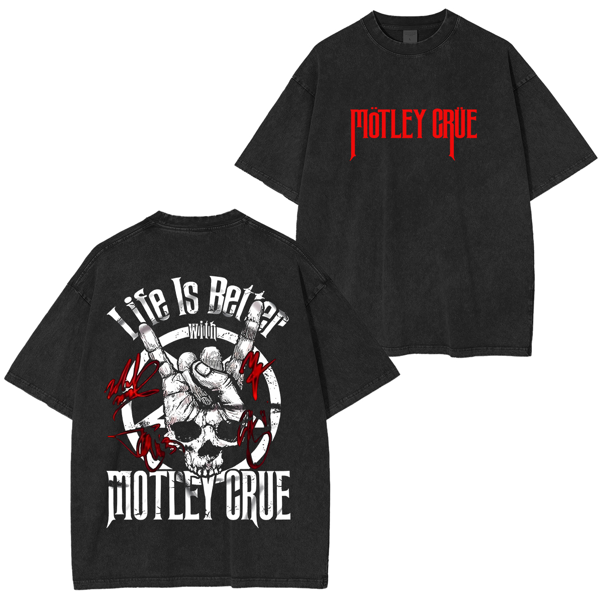 Motley Crue Washed Unisex T-Shirt