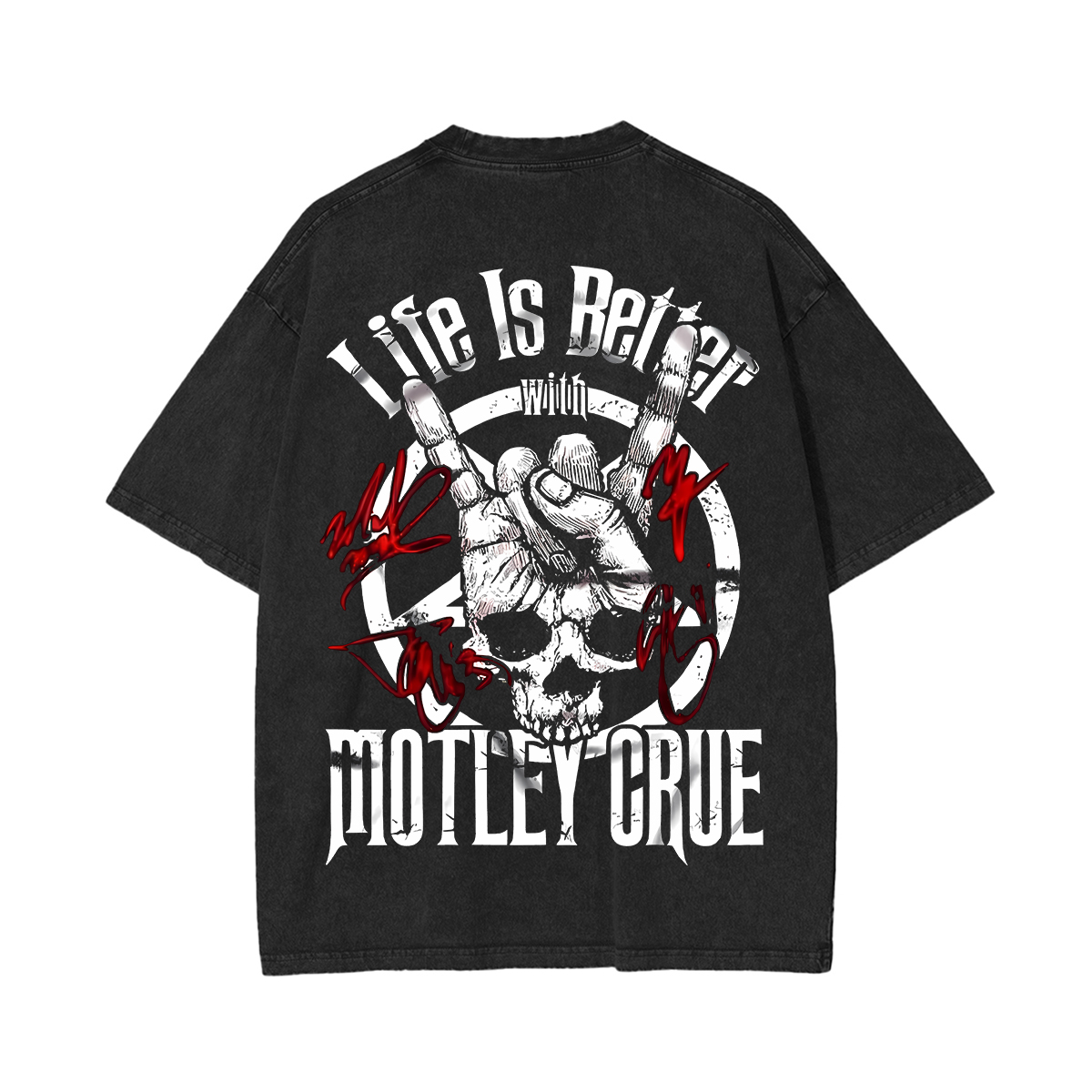 Motley Crue Washed Unisex T-Shirt