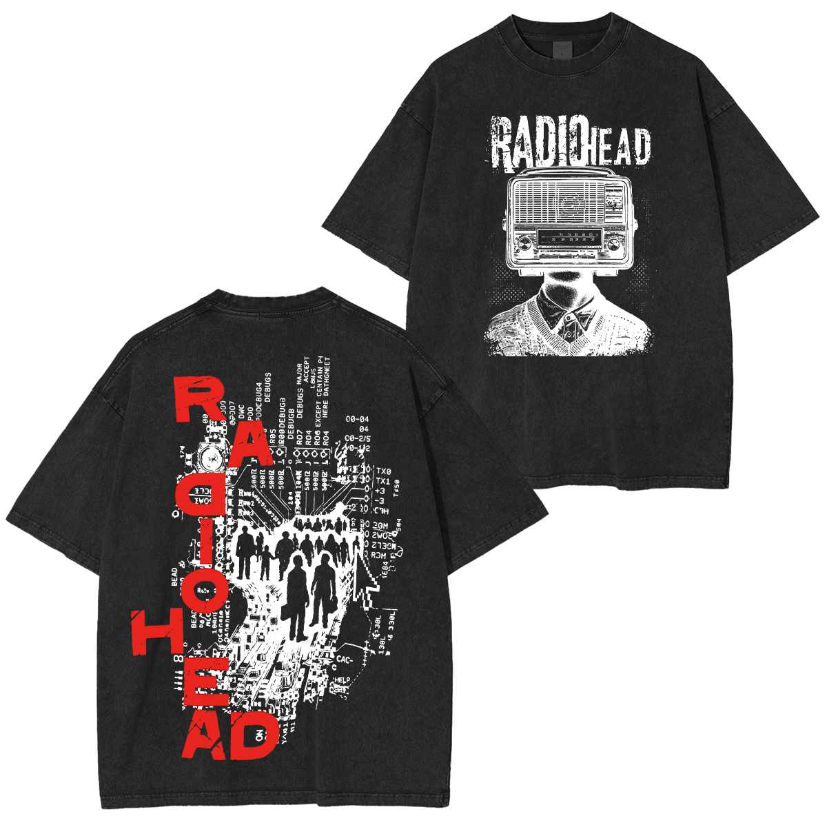 Radiohead Washed Unisex T-Shirt