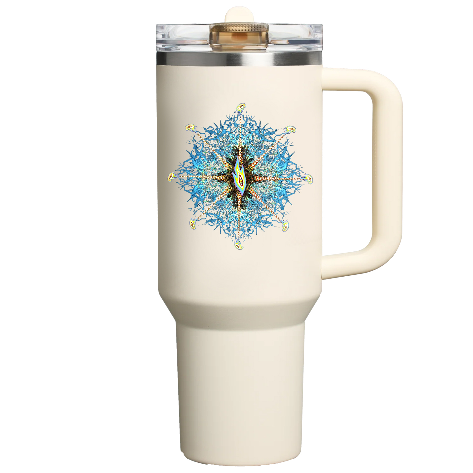 ToolFans Flip Straw Tumbler