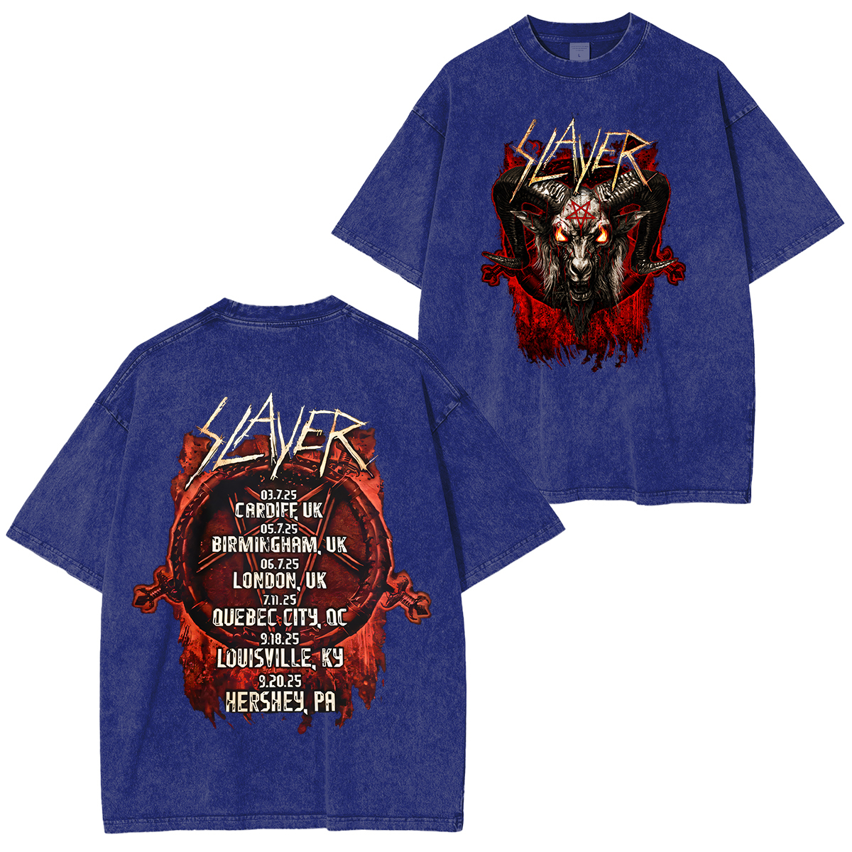 Slayer Washed Unisex T-Shirt