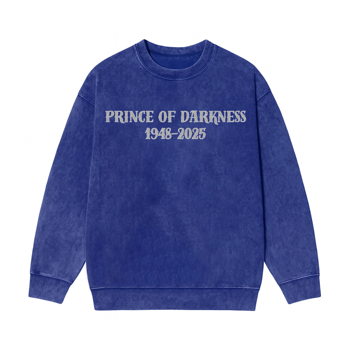 Ozzy Osbourne Memorial Unisex Washed Crewneck Sweatshirt