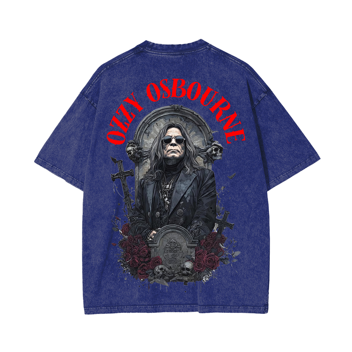 Ozzy Osbourne Memorial Unisex Washed T-shirt