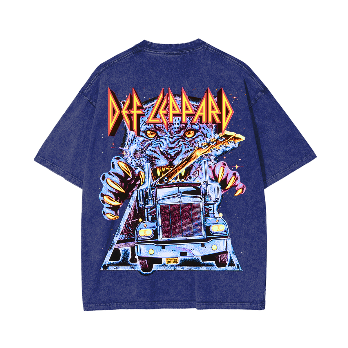 Vintage Def Leppard Unisex Washed T-shirt