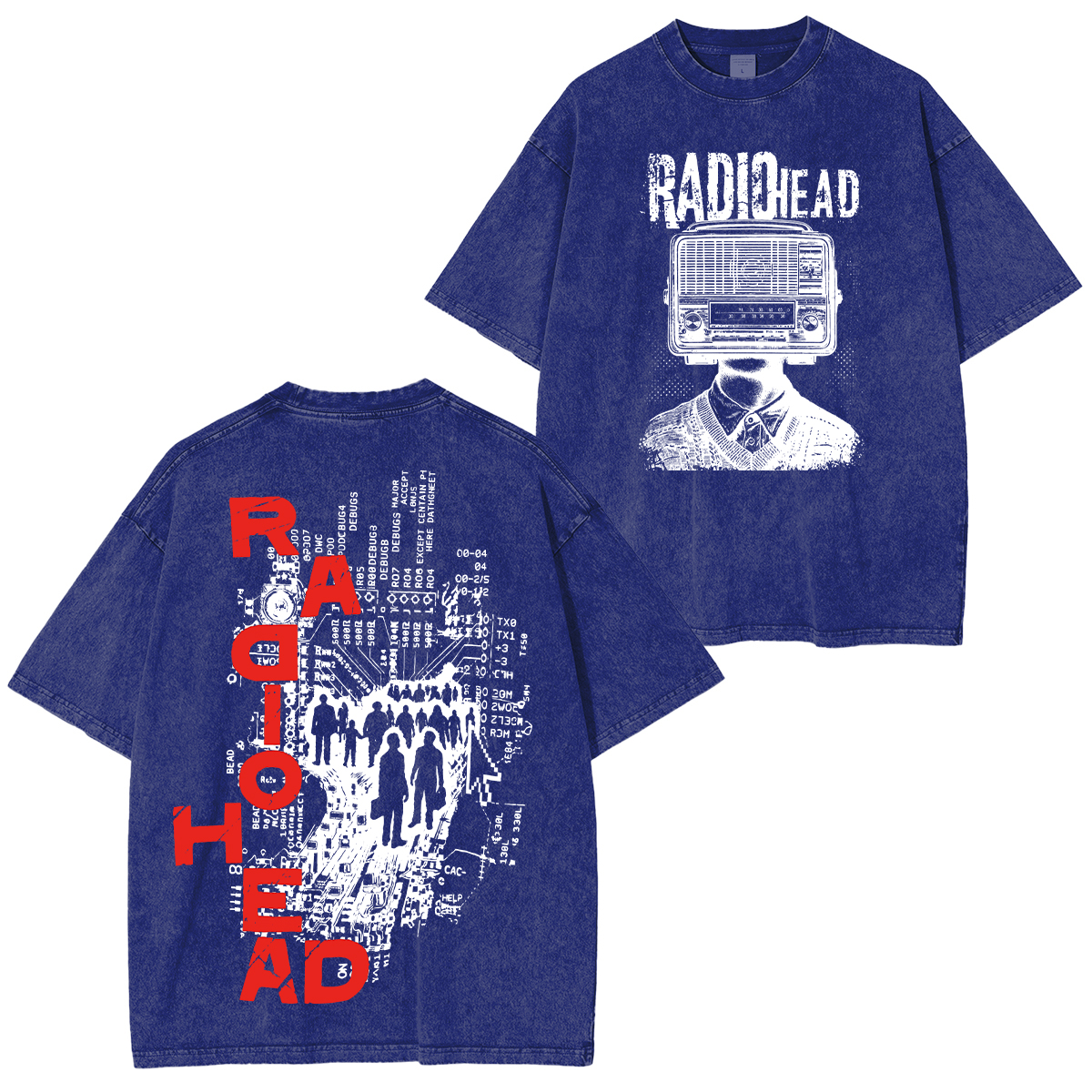 Radiohead Washed Unisex T-Shirt