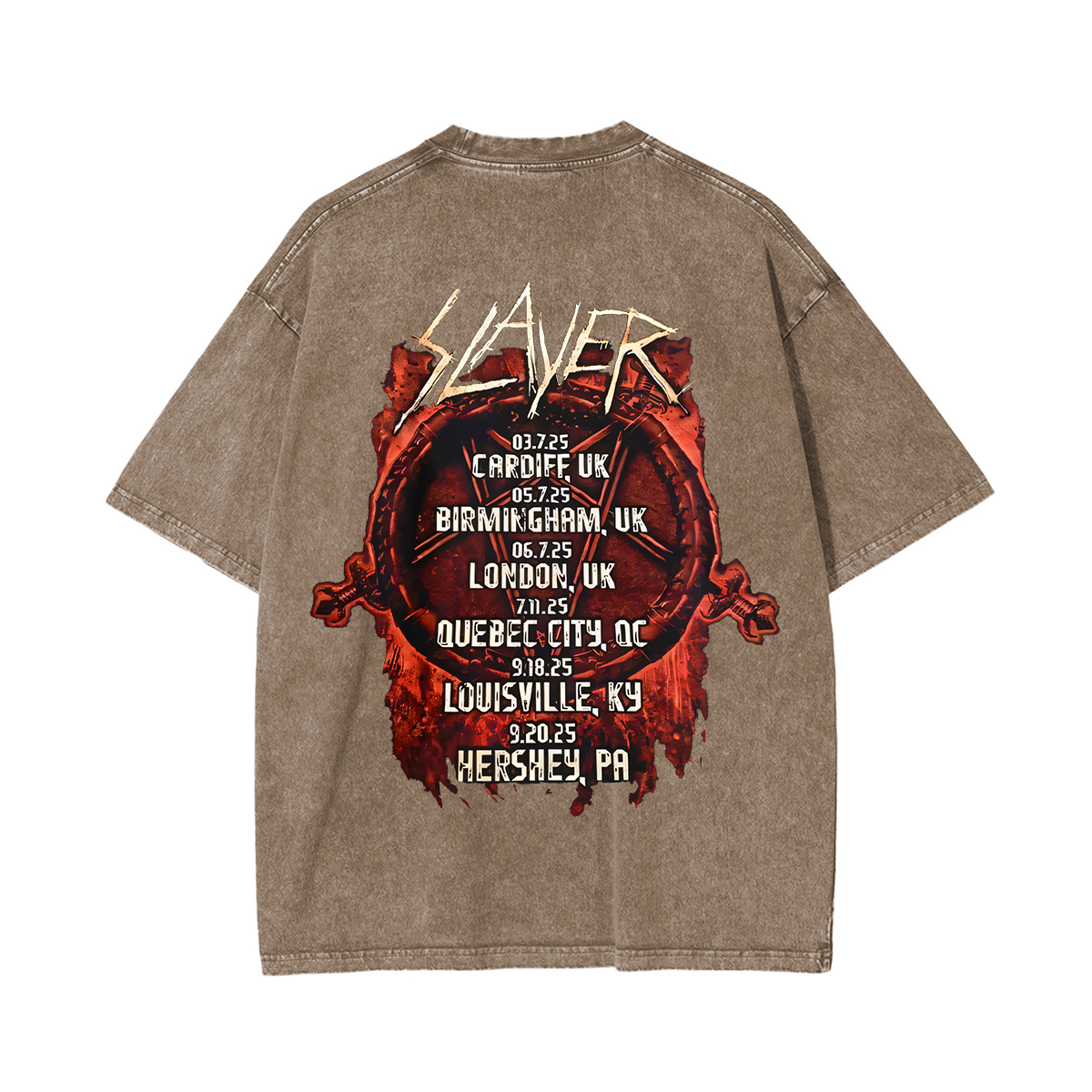 Slayer Washed Unisex T-Shirt