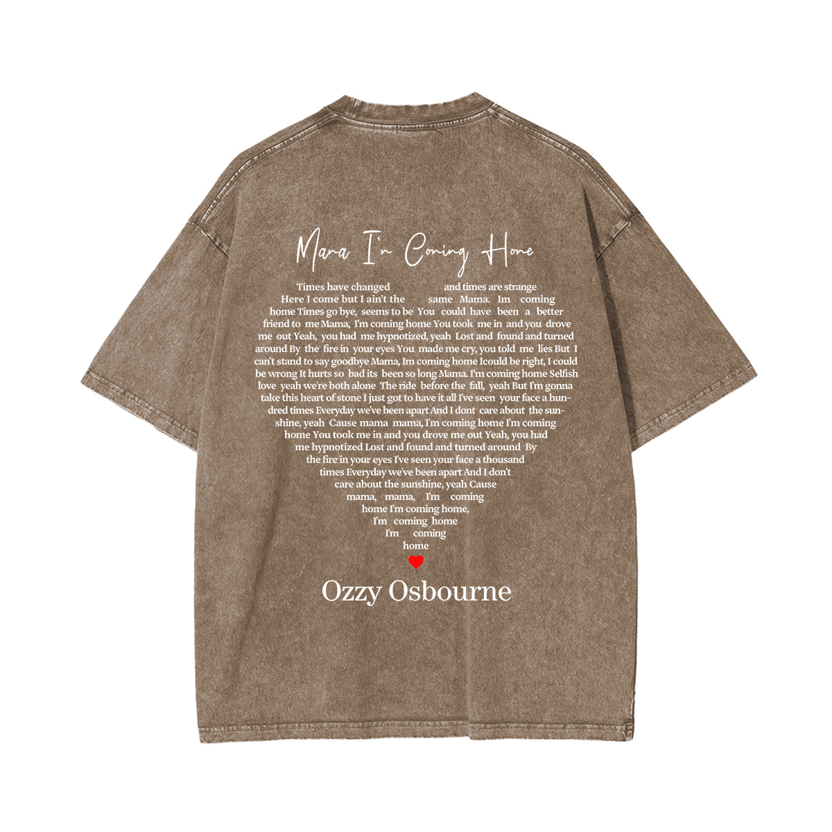 Ozzy Osbourne Rock and Roll Washed Unisex T-Shirt