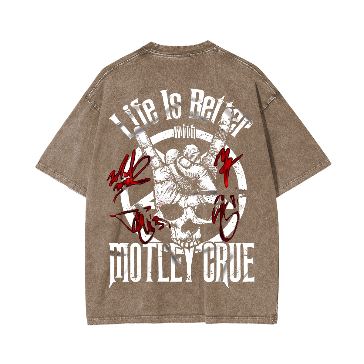 Motley Crue Washed Unisex T-Shirt
