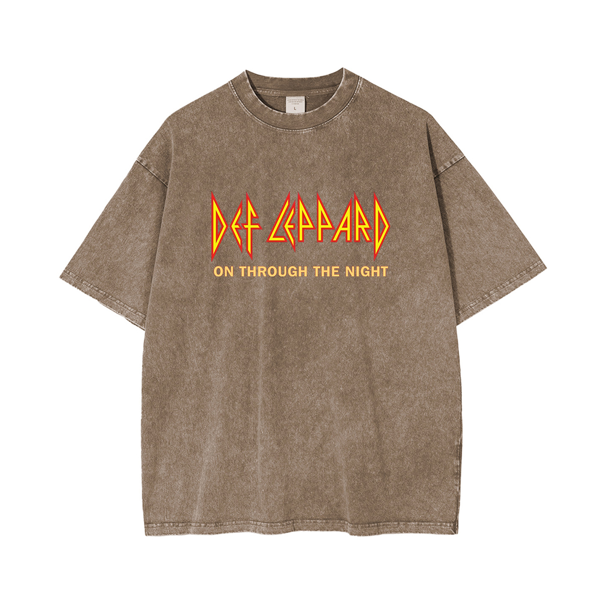 Vintage Def Leppard Unisex Washed T-shirt