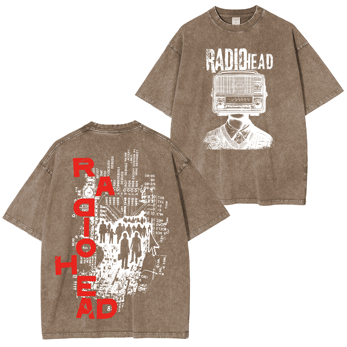 Radiohead Washed Unisex T-Shirt