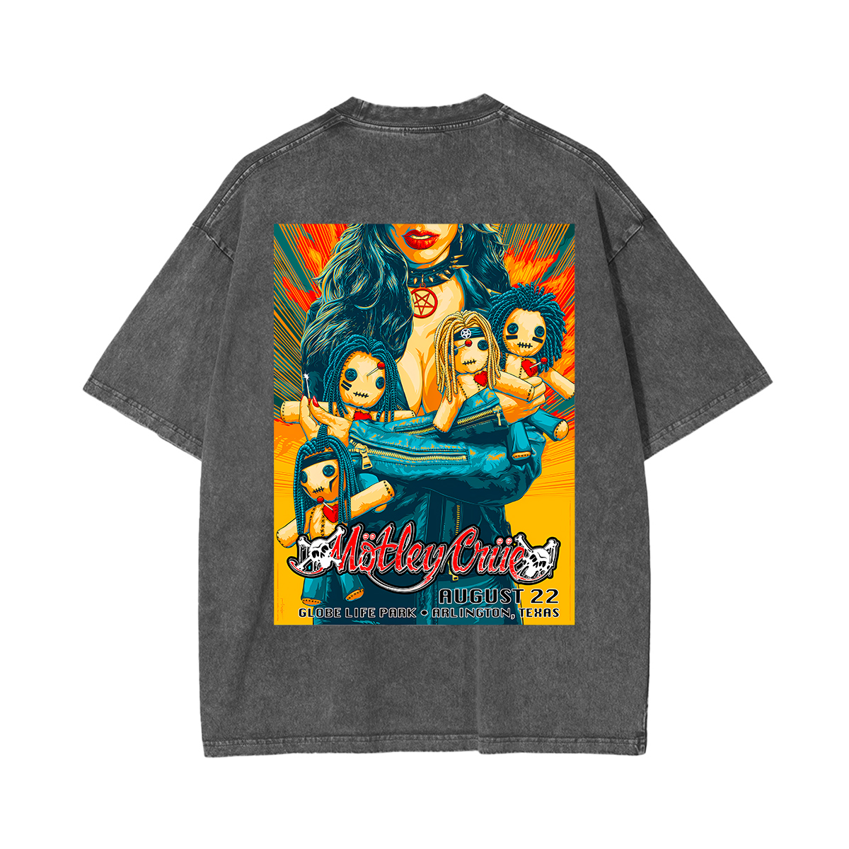 Motley Crue Washed Unisex T-Shirt