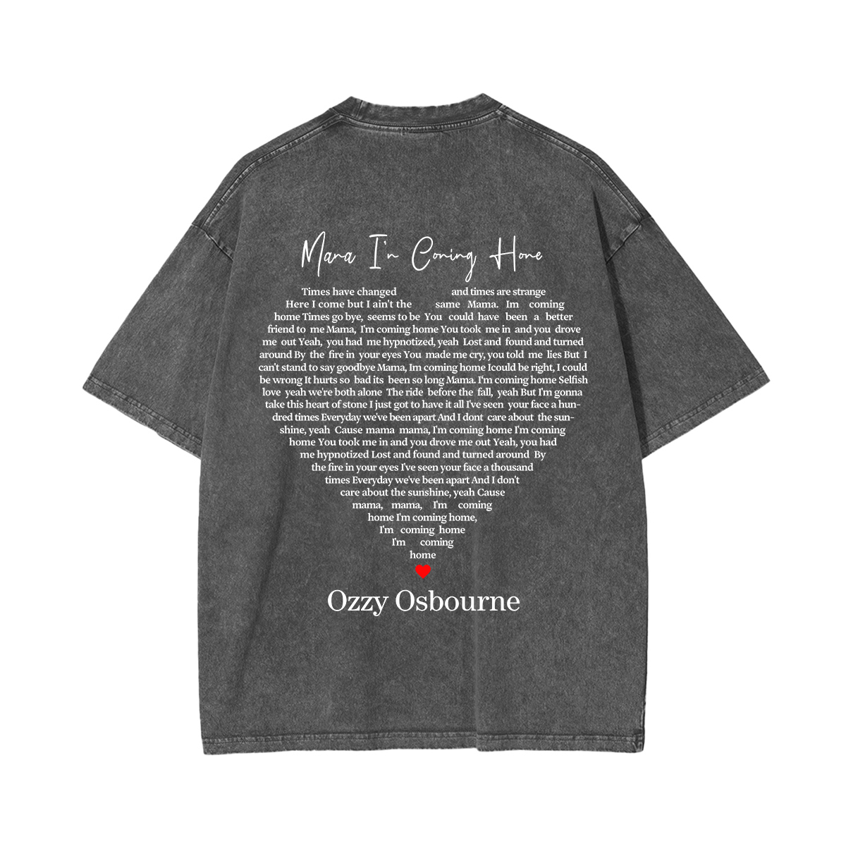 Ozzy Osbourne Rock and Roll Washed Unisex T-Shirt