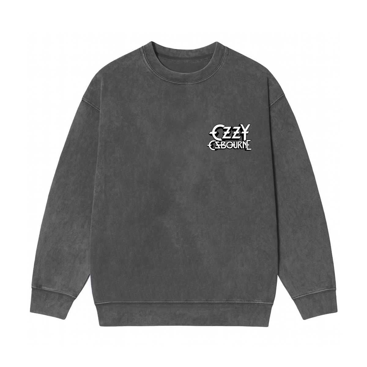Vintage Ozzy Osbourne Rock and Roll Washed Unisex Crewneck Sweatshirt