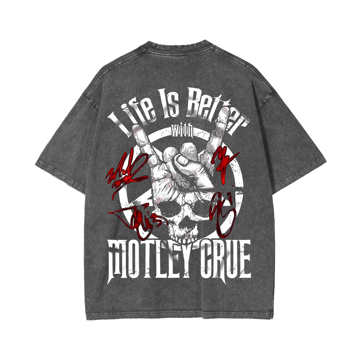 Motley Crue Washed Unisex T-Shirt