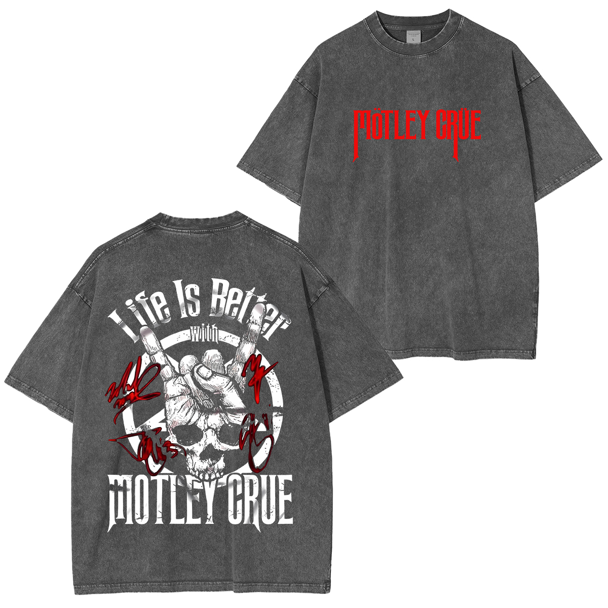 Motley Crue Washed Unisex T-Shirt