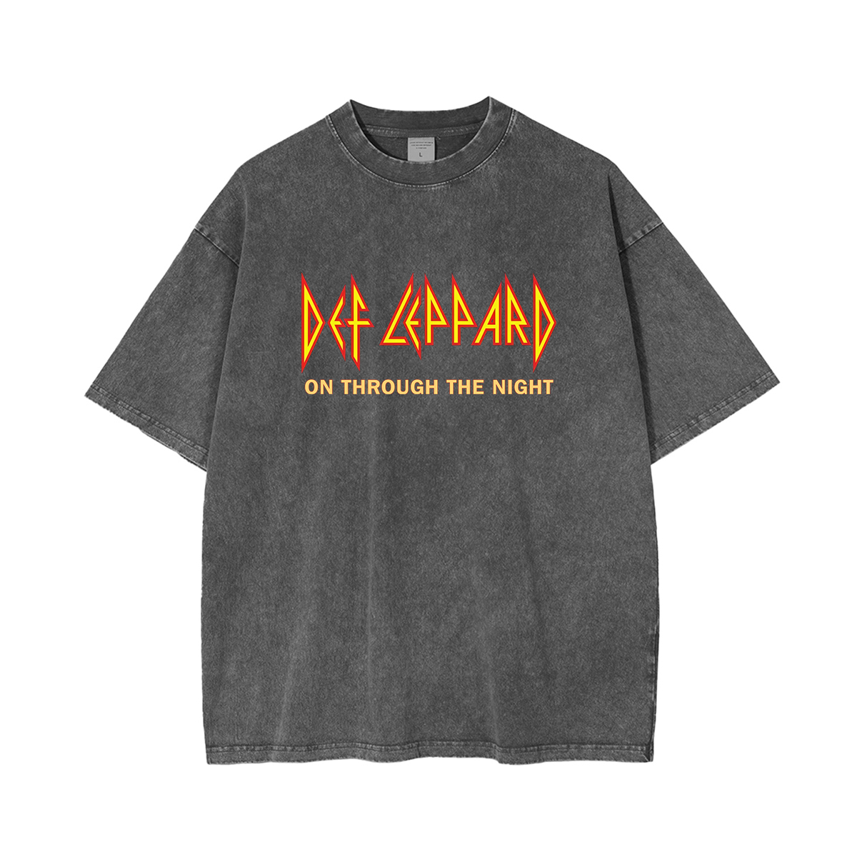Vintage Def Leppard Unisex Washed T-shirt