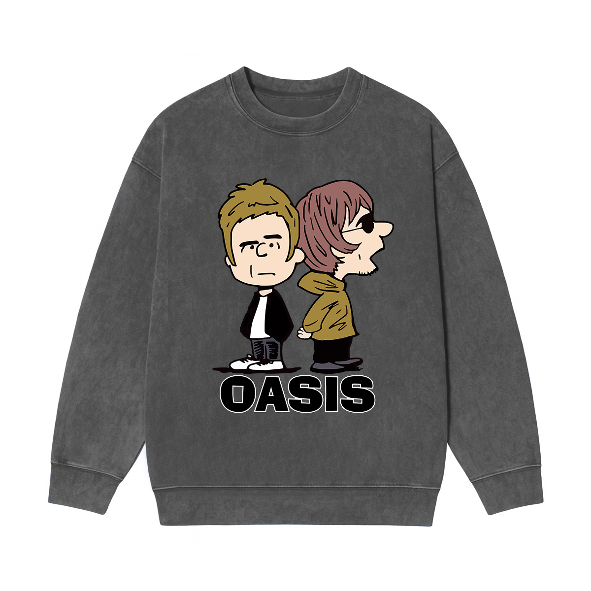 So cute OASIS Washed Unisex Crewneck Sweatshirt