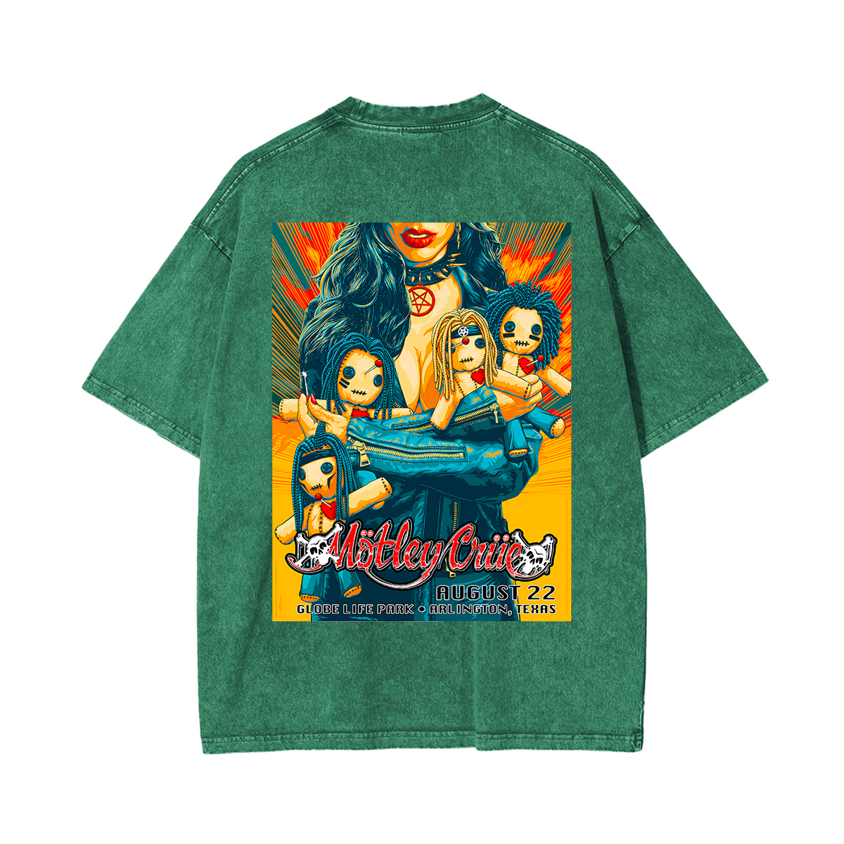 Motley Crue Washed Unisex T-Shirt