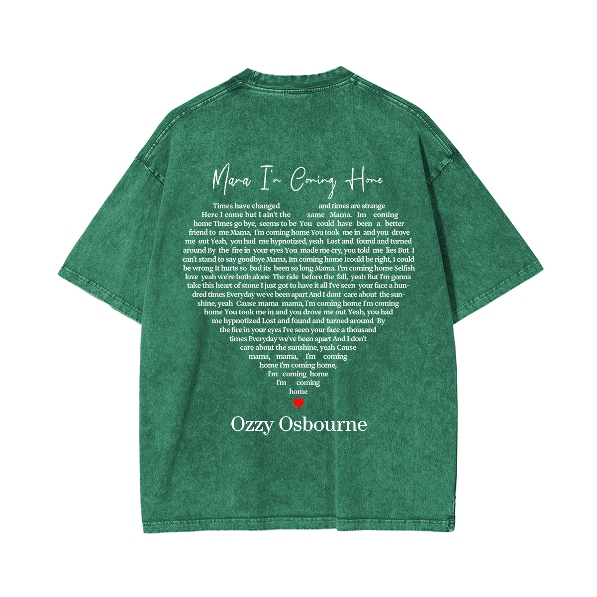 Ozzy Osbourne Rock and Roll Washed Unisex T-Shirt