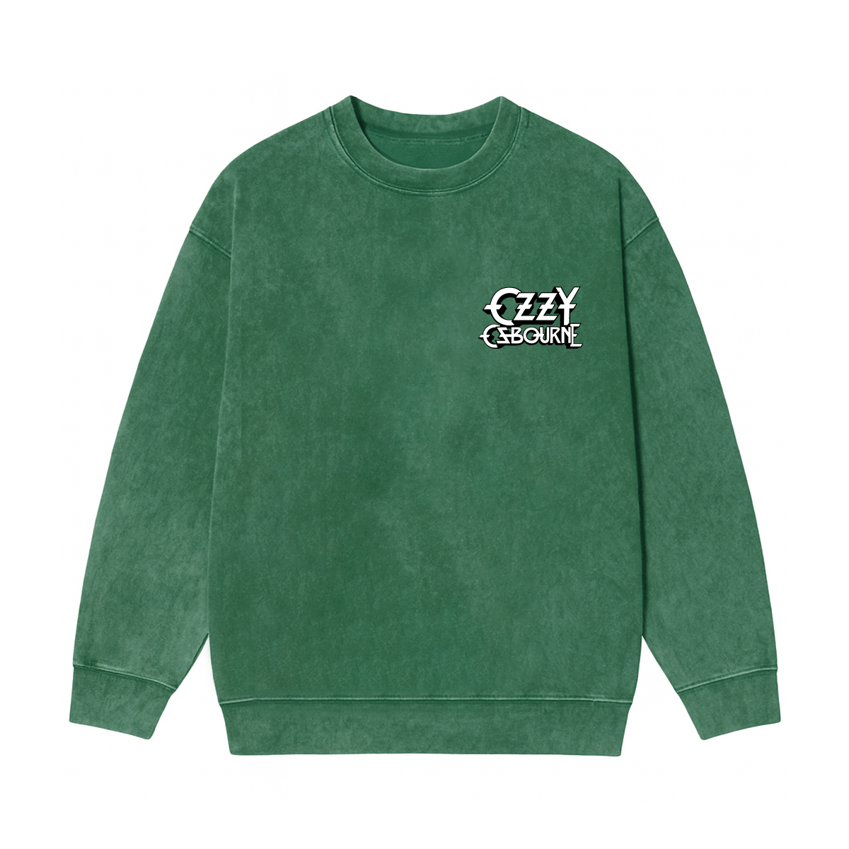 Vintage Ozzy Osbourne Rock and Roll Washed Unisex Crewneck Sweatshirt