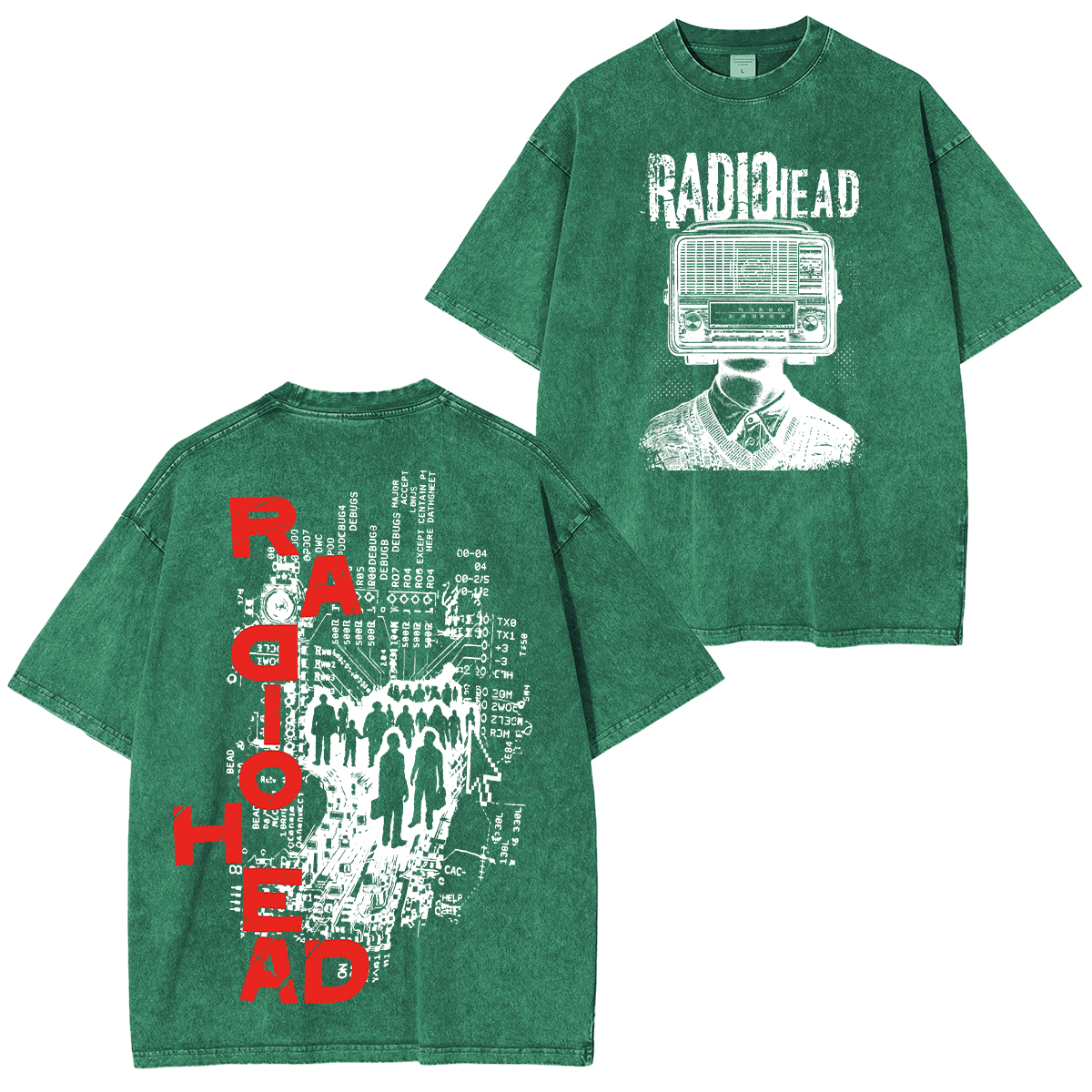 Radiohead Washed Unisex T-Shirt