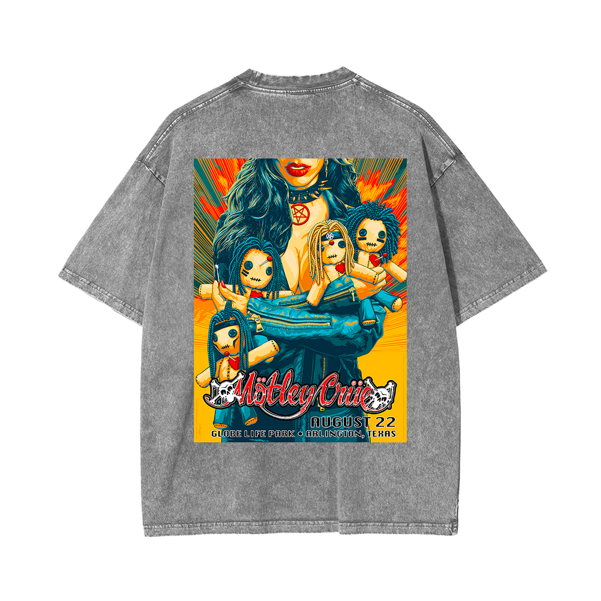 Motley Crue Washed Unisex T-Shirt