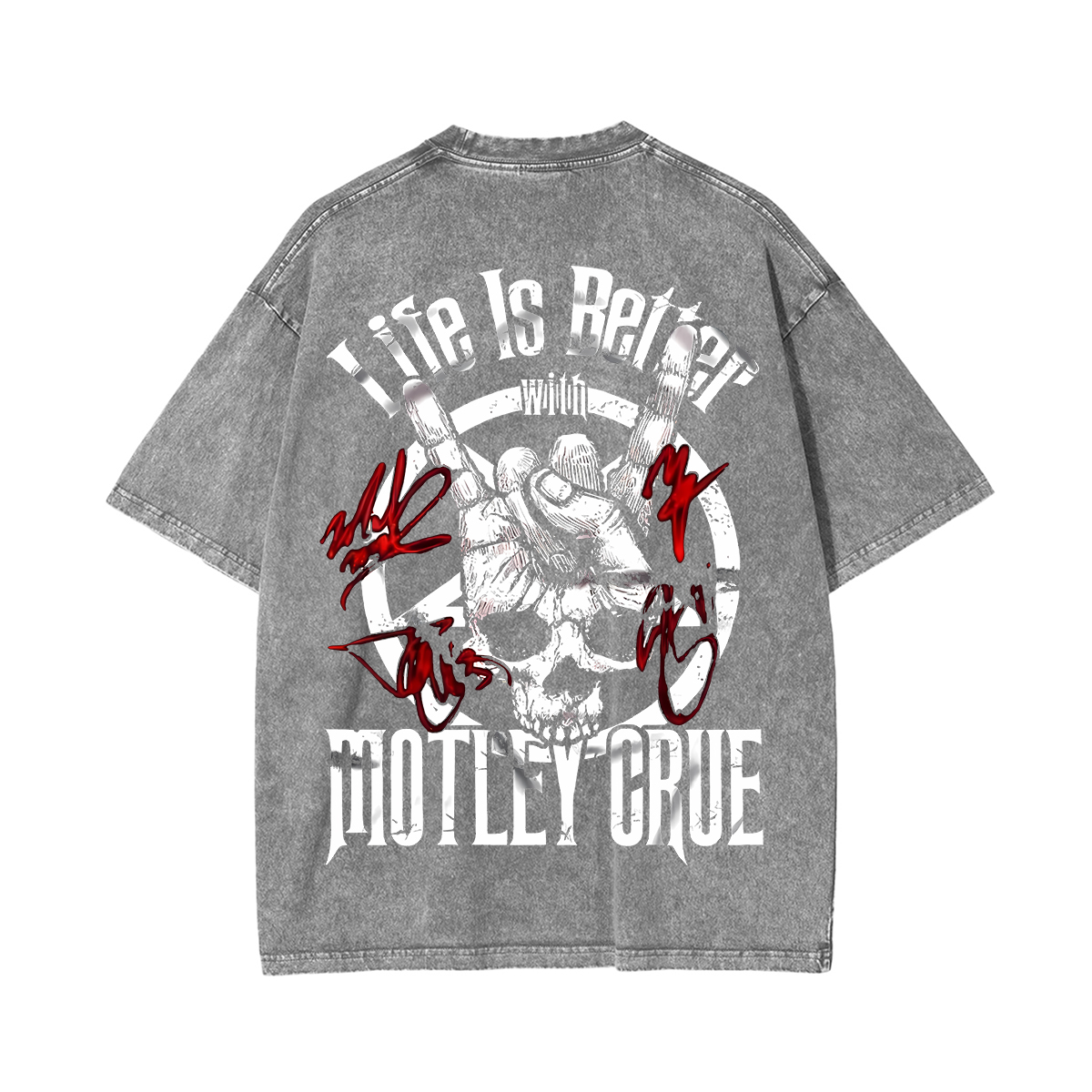 Motley Crue Washed Unisex T-Shirt