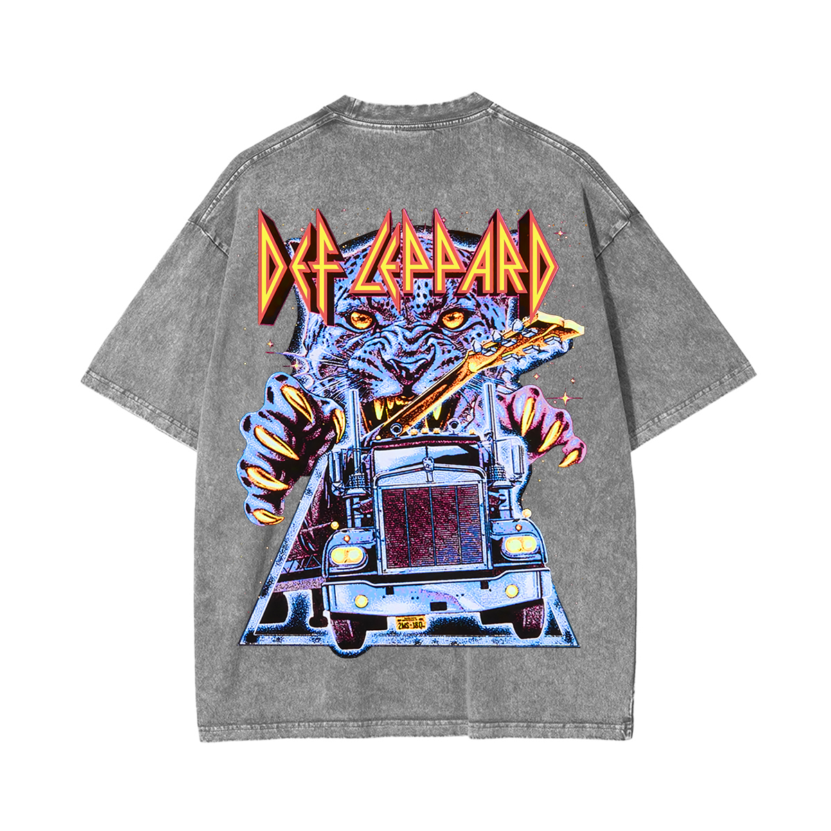 Vintage Def Leppard Unisex Washed T-shirt