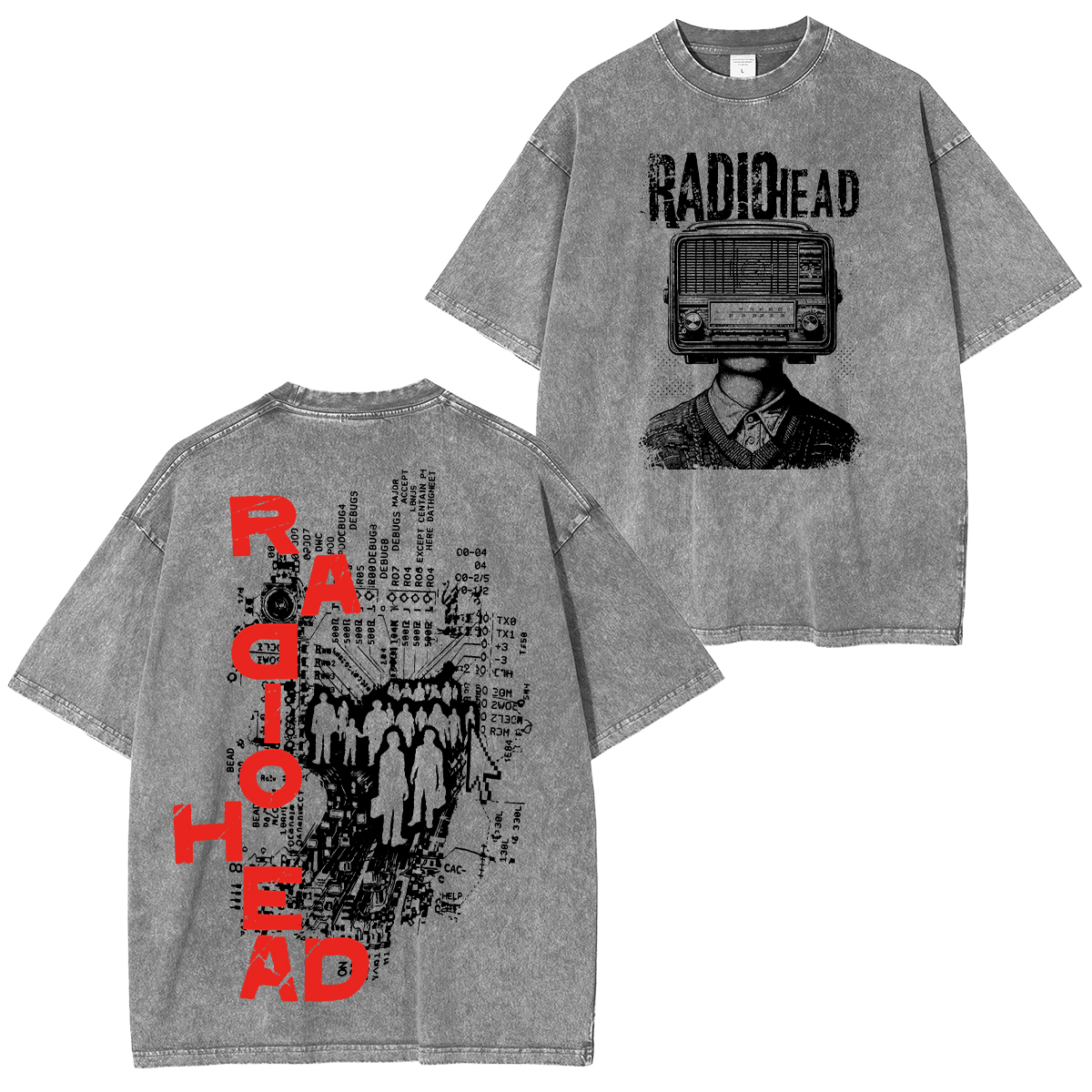 Radiohead Washed Unisex T-Shirt