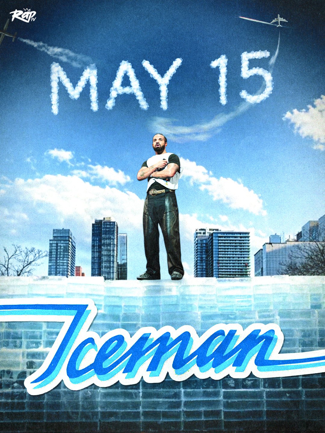 ICEMAN TIFFANY BLUE STONES  Poster