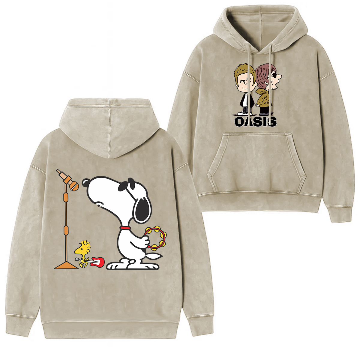 So cute OASIS Washed Unisex Hoodie