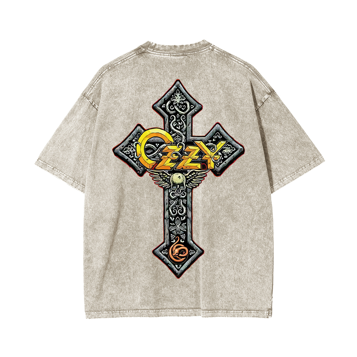 Vintage Ozzy Osbourne Rock and Roll Washed Unisex T-Shirt