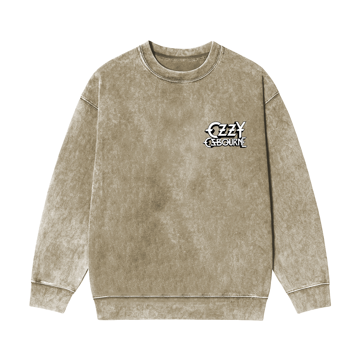 Vintage Ozzy Osbourne Rock and Roll Washed Unisex Crewneck Sweatshirt