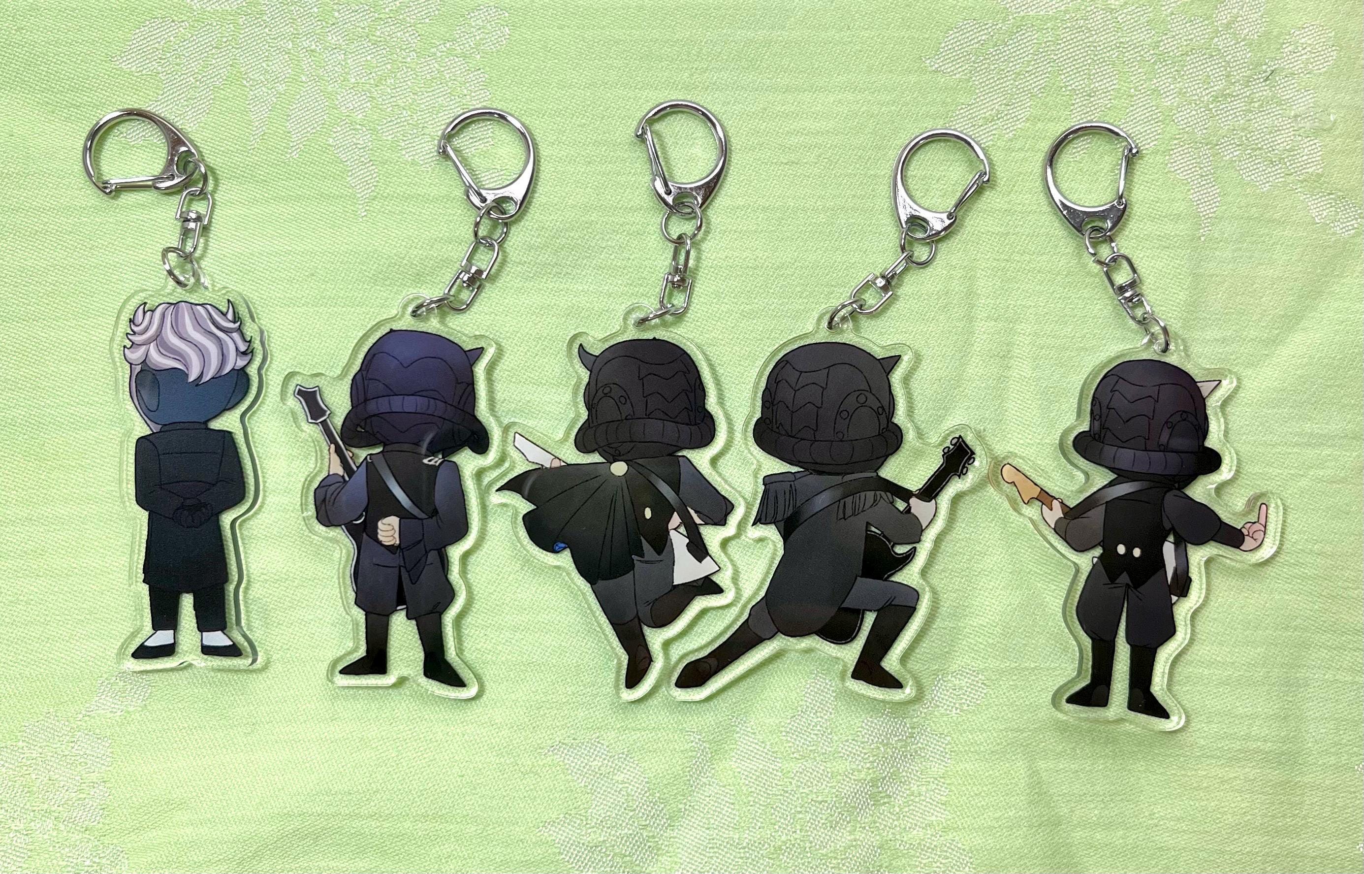 Unofficial Ghost Band Ghoul Acrylic Keychains