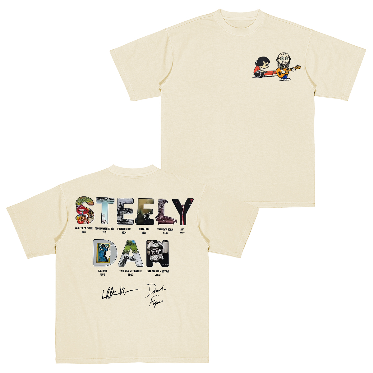 Steely Dan Cotton Unisex T-shirt