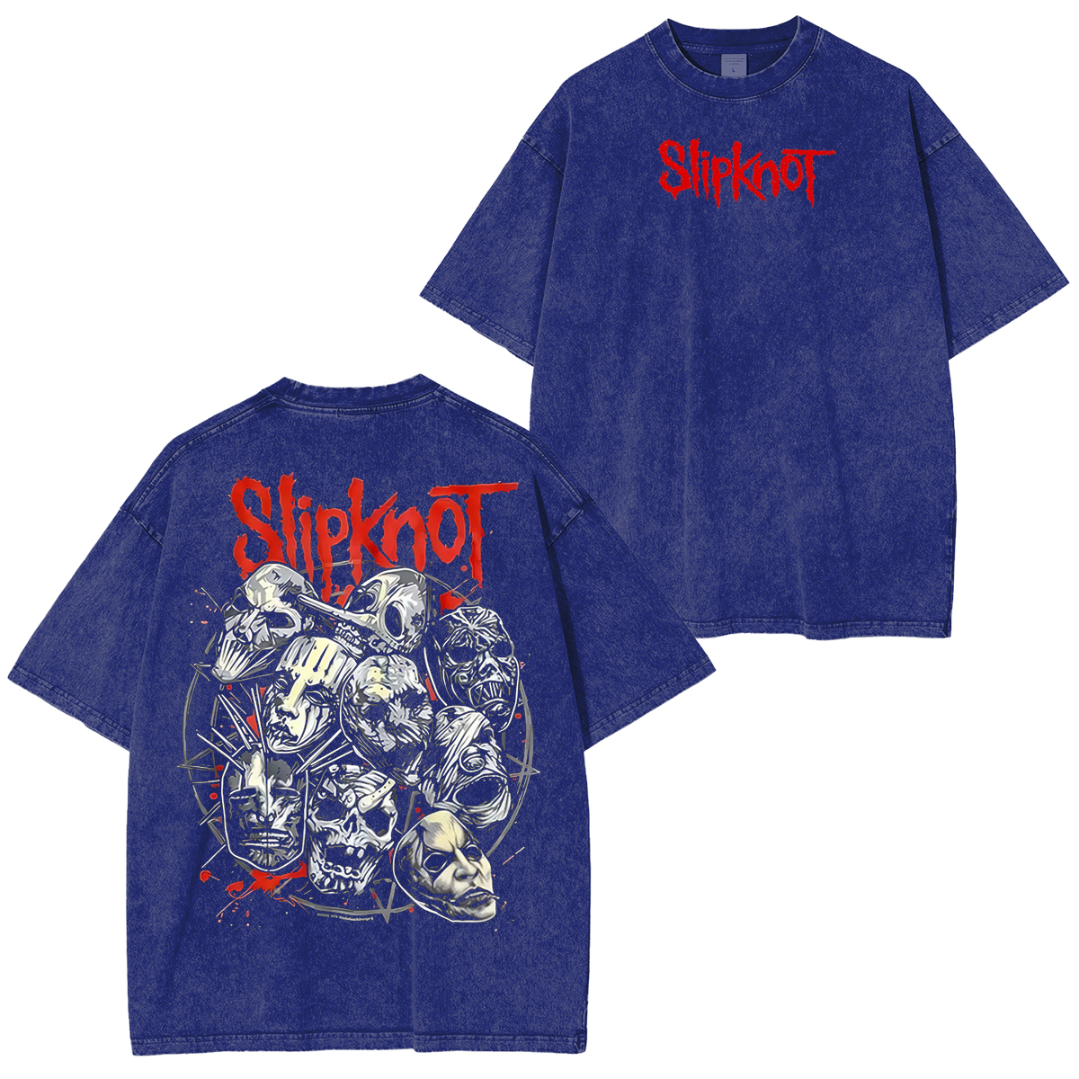 Slipknot Fist Skull Washed Unisex T-Shirt