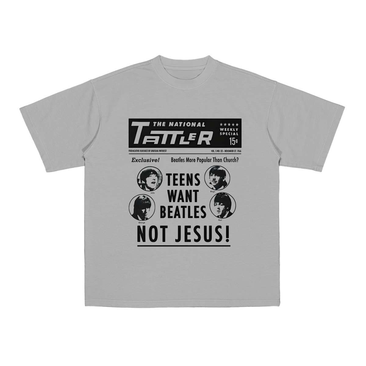 The Beatles Cotton Unisex T-shirt