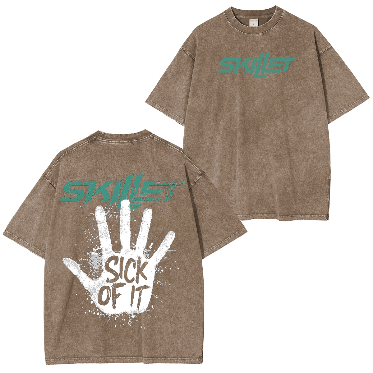 Skillet Band  Washed Unisex T-Shirt