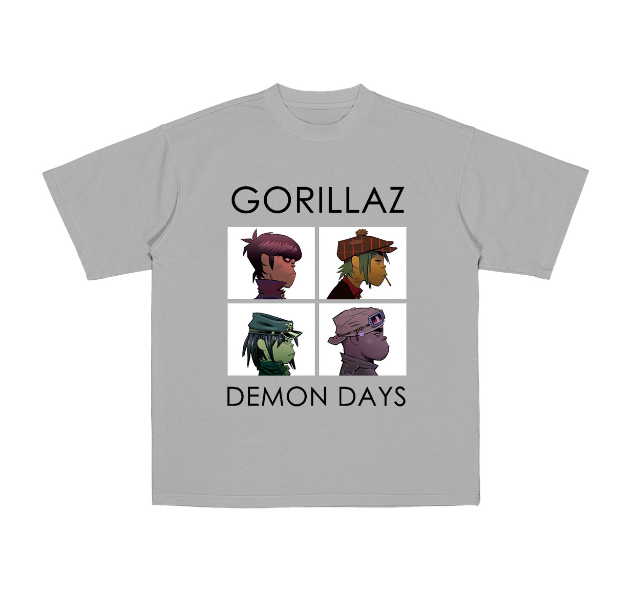 Gorillaz Demon Days Cotton Unisex T-shirt