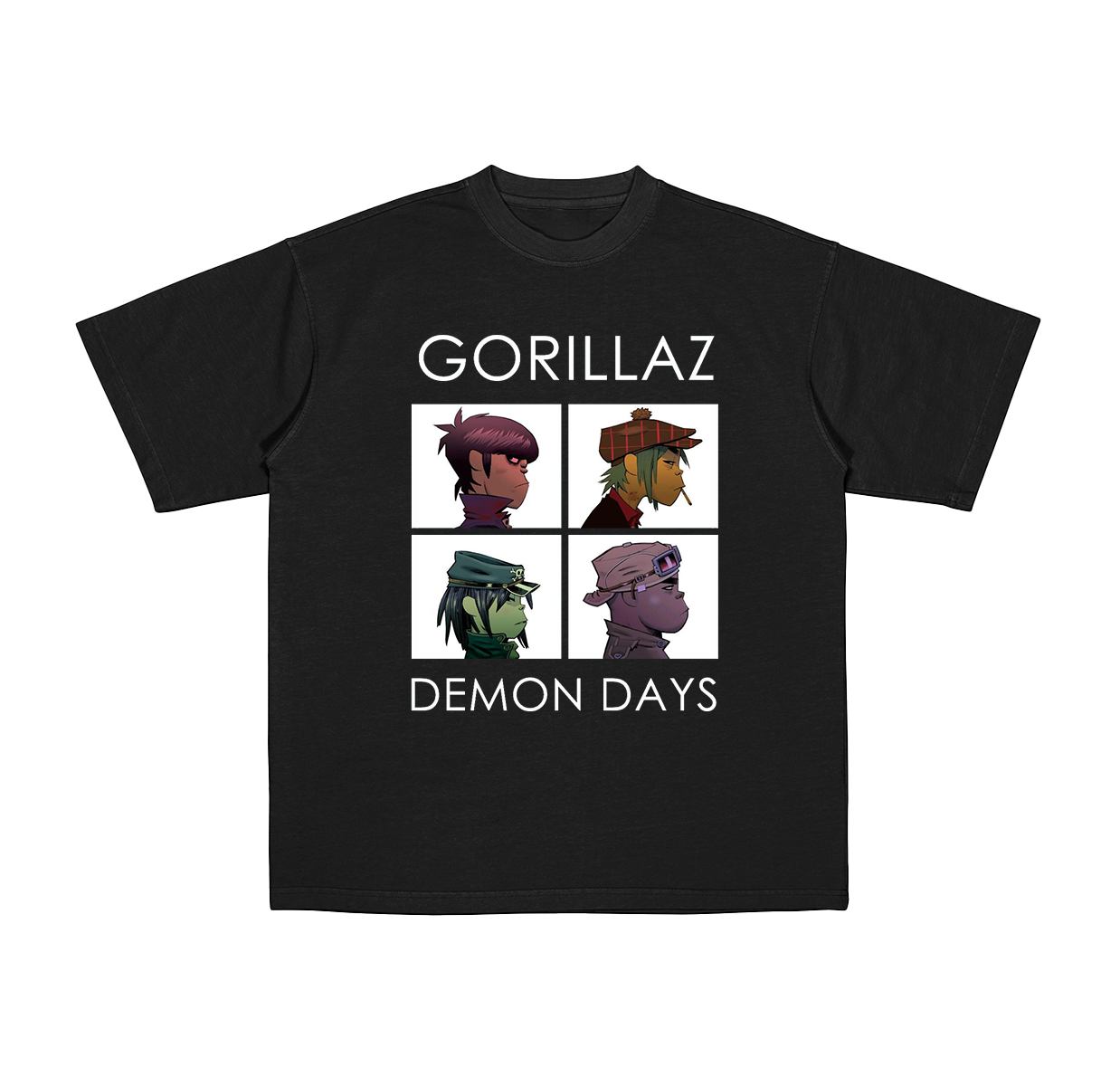Gorillaz Demon Days Cotton Unisex T-shirt