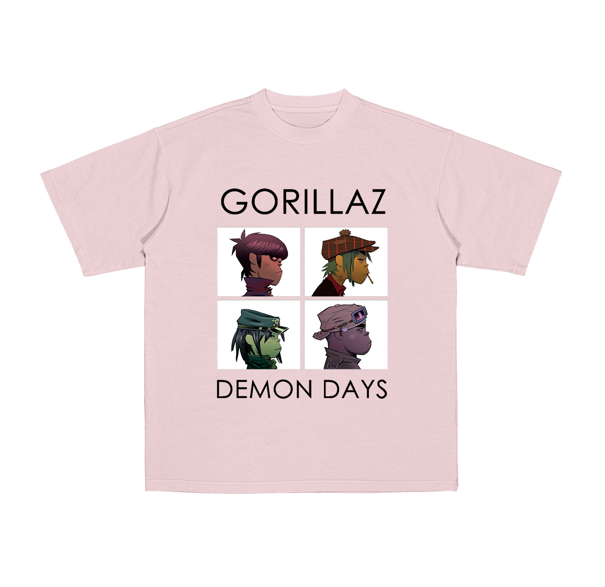Gorillaz Demon Days Cotton Unisex T-shirt