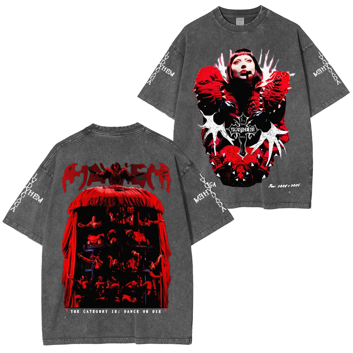 Lady Gaga  Washed Unisex T-Shirt