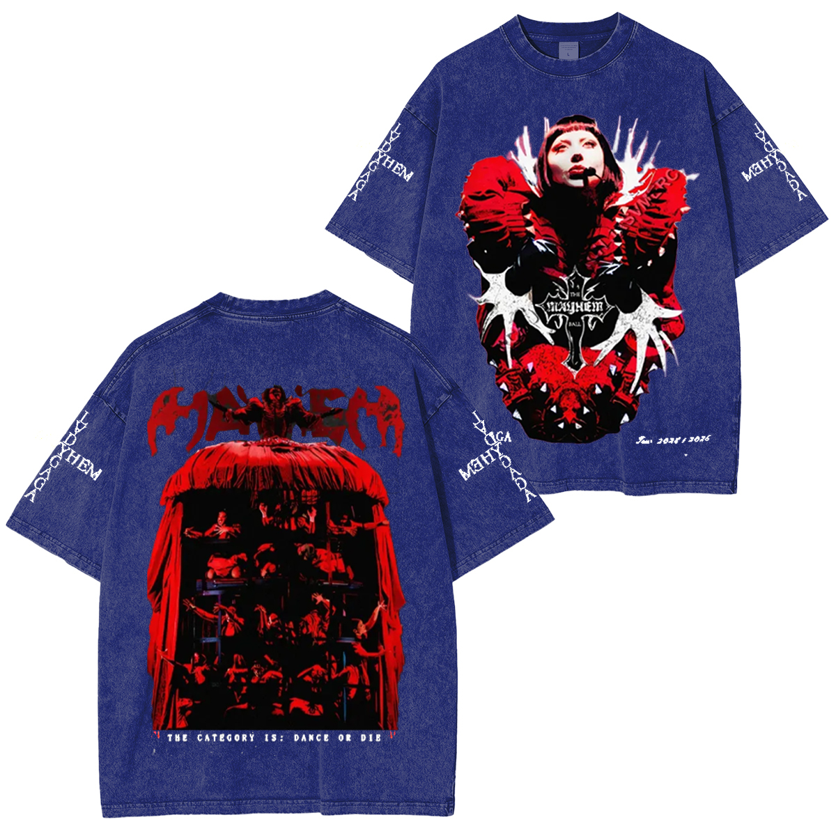 Lady Gaga  Washed Unisex T-Shirt