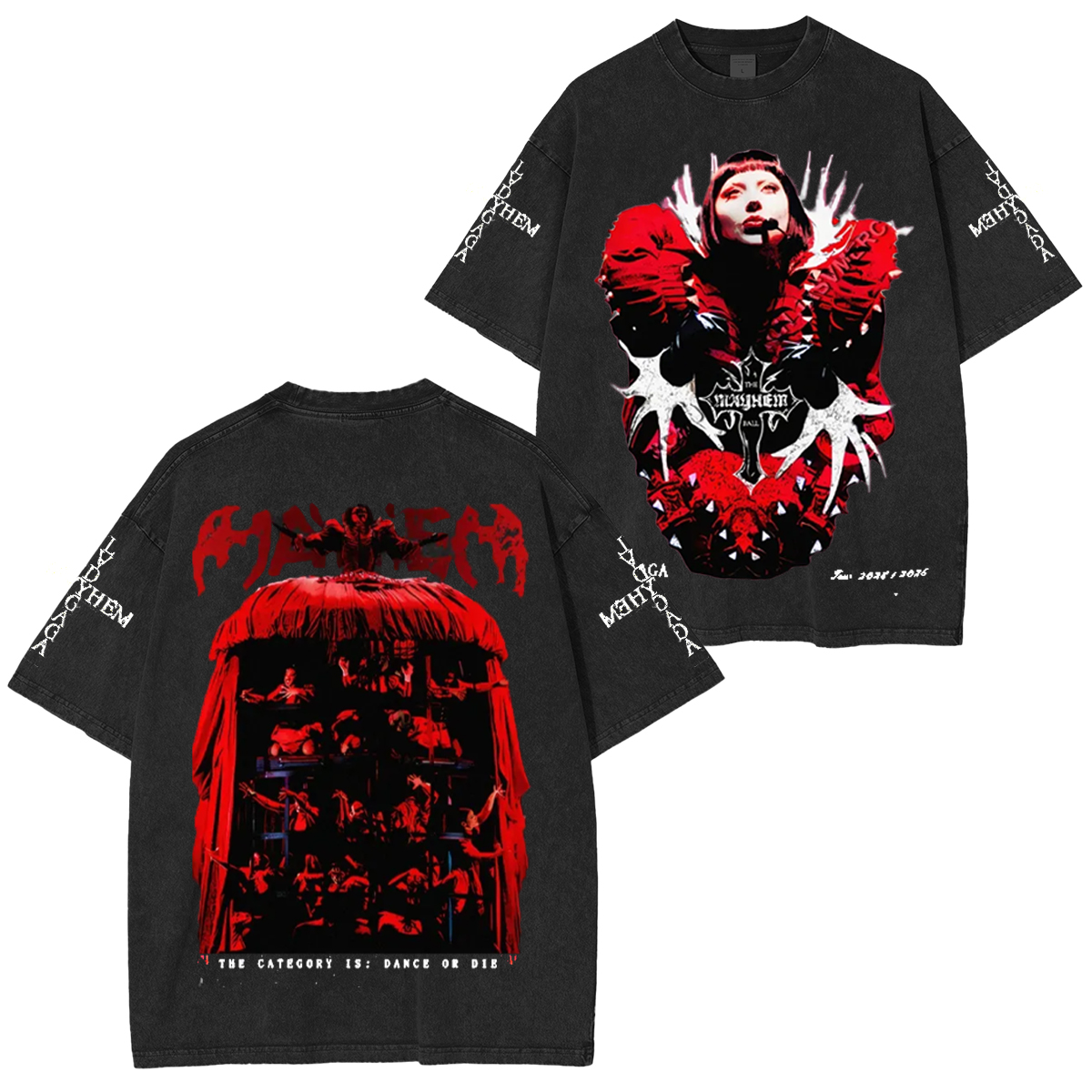 Lady Gaga  Washed Unisex T-Shirt